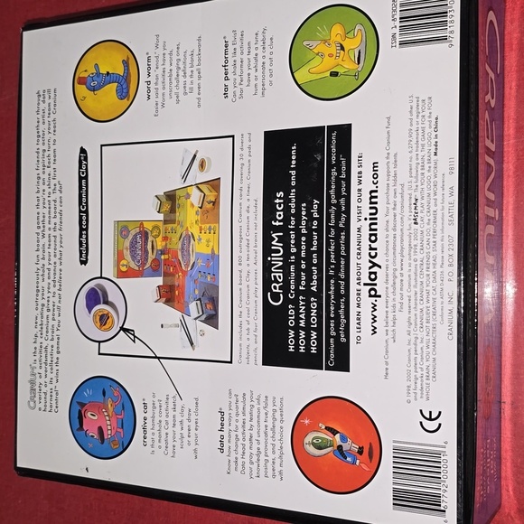 Vintage Cranium Board Game Box Opened - Picture 13 of 13
